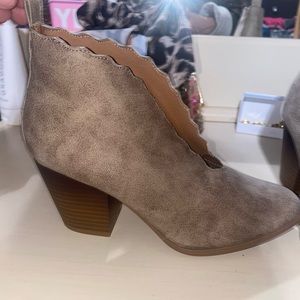 Qupid Heel Booties